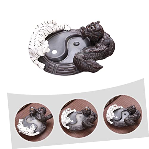 Support pour maison encens reflux tigre PRETYZOOM salon