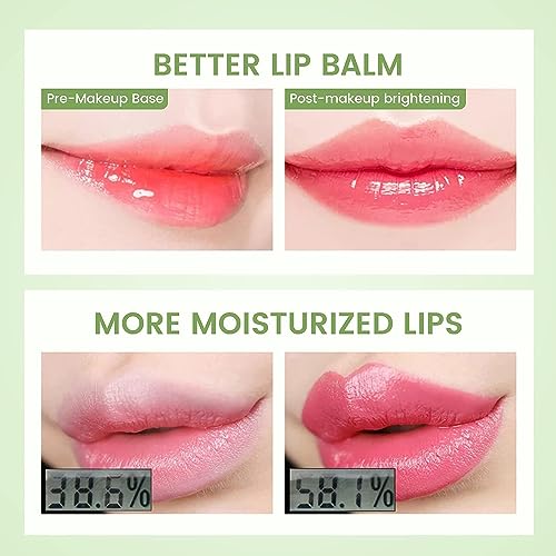 Ownest 5 Packs Aloe Vera Lipstick, Long Lasting Nutritious Soothing Lip Balm, Lips Moisturizing Magic Temperature Color Change Lipstick thumb #5