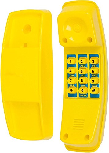 Swing Set Stuff Telephone (Yellow) with SSS Logo Sticker