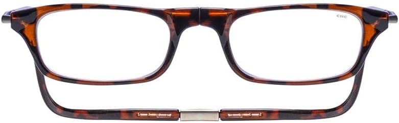 Suреr Bіg Clеаrаnсе! CliC Magnetic Reading Glasses (Expandable), Adjustable Temple Computer Readers, Original Expandable, (Tortoise, 3.00 Magnification)