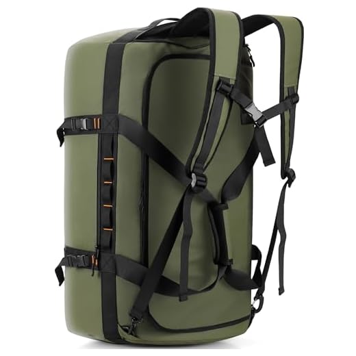 Best luggage for machu picchu Hulongo Large Waterproof Duffle Bag