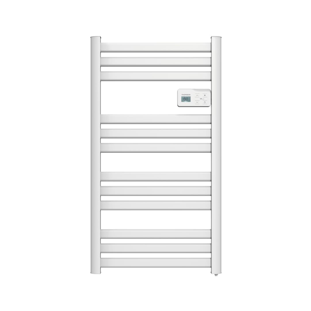 THOMSON - Sèche-serviette électrique sans fluide connecté WiFi 500W Thomson COSMO blanc