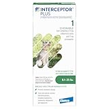 Interceptor Plus Prevention for Heartworm + 4 Other Worms for Dogs 8.1-25 lbs. | 1 Chew, 1-Month Supply