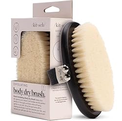 GENTLE BRISTLES FOR SENSITIVE SKIN: This dry brush for body features soft, natural bristles ideal for daily dry brushing—even on delicate skin. Use this dry body brush as a gentle skin brush to sweep away dead skin cells and reveal smoother skin with...