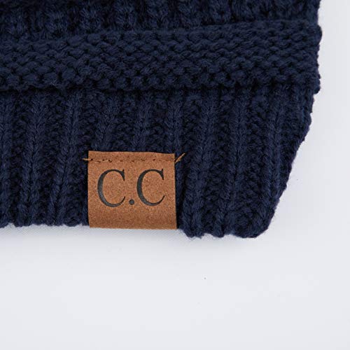 Image of C.C Exclusives Cable Knit Beanie - Thick, Soft & Warm Chunky Beanie Hats (HAT-20A)(HAT-30)(HAT-730) (YJ-816) (HAT-80)
