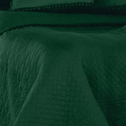 AmeliaHome Tagesdecke mit Pompons 170x270 cm Bettüberwürf Meadore – Ansicht 4
