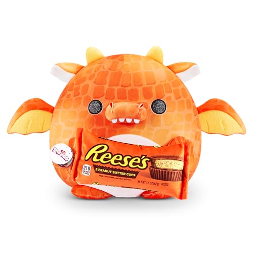 Snackles Serie 1 Ola 2 Dragón (Reese's) - Plush Surpresa Suave Ultra, 35 cm