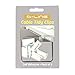 D-Line Cable Clips - Self Adhesive Wire Holders - Popular for Holding Phone Chargers and String Lights - 6X Clips Per Pack, White