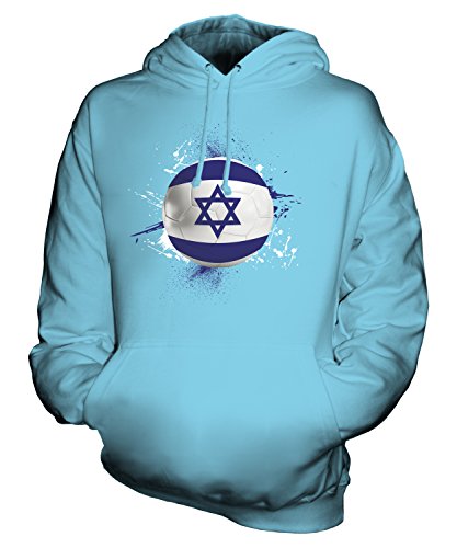 Sweat Israël Football Unisexe pour les Soirées de Match et Sorties Décontractées