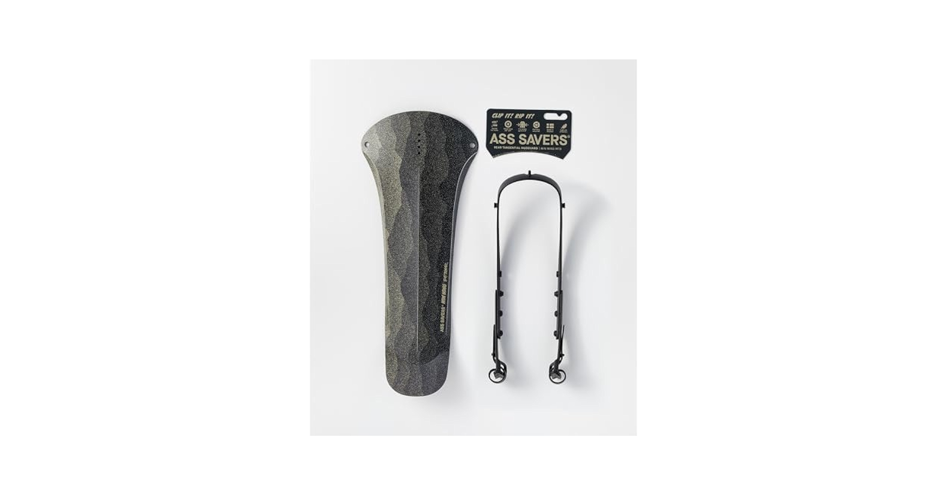 Amazon | ASS SAVERSWMS-1-GRV Win Wing MTB リアフェンダー