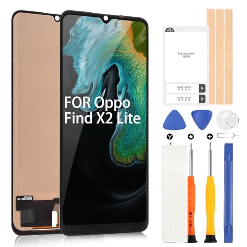 Écran LCD pour Oppo Find X2 Lite remplacement de vitre tactile cassée 6.4"