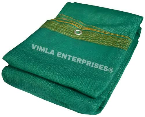 Image of Multiple Sizes Multipurpose 90% Virgin Shade Net /Green Net /Balcony /Terrace /Nursery /Fencing /Garden /Plant 6 M x 14 M (20 FT x 46 FT)