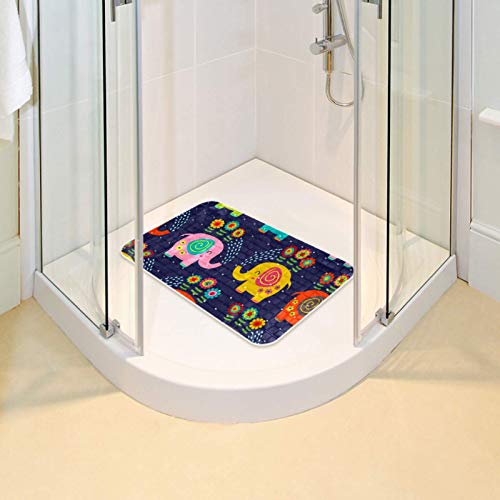 Alfombrilla de baño para niños con ventosas Bennigiry antideslizante infantil 7