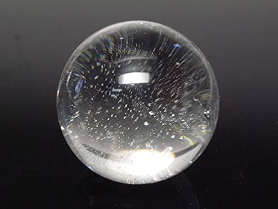Amazon.co.jp: 天然水晶玉(水晶球)【A】単品（約38mm球） : ホーム