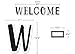 Teacher Created Resources Black and White Welcome Bulletin Board (TCR6805)