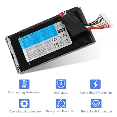 BTY-L78 Laptop Battery for MSI GT62 GT62VR GT80 GT80S GT73 GT83 GT73VR GT83VR GT75VR MS-1812 MS-1814 11.1V 5225mAh