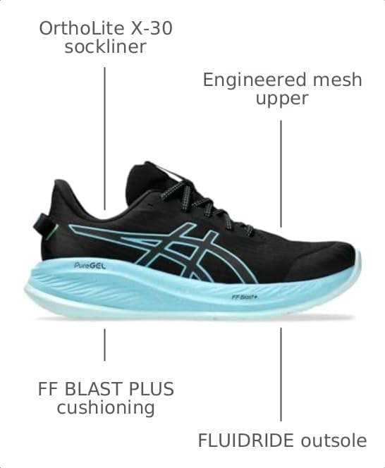 Image of ASICS Men's Gel-Cumulus 26 Running Shoes, 13, /Bright Cyan