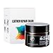 Vintoney Leder Reparatur Set, 50ML BRAUN Lederreparatur Creme Lederreparaturset Lederbalsam Lederpflege Füller für Auto Lederlenkrad Sofa Jacke Geldbörse Gürtel Schuhe Kunstleder Kratzer Risse