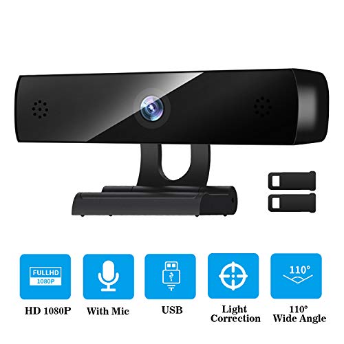HD Webcam 1080p Streaming USB Computer Camera 30fps for Desktop Laptop Mac Video