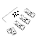 Universal Joint, Practical DIY Pack of 4 Shaft Joint, Workshop Piece(Inner Diameter 6 * 6mm)