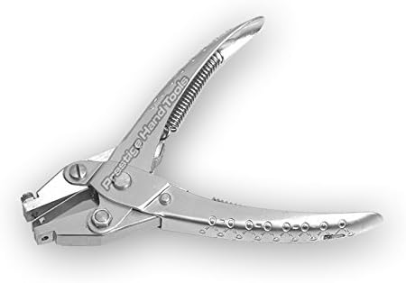 PTL® Parallel action Metal hole punch pliers 1.5 mm for sheet stock & Bottle Caps Jewellery Making tools Prestige+ 4 Pins