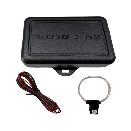 FSTURIOS Immobilizer Bypass Module Car Immobilizer Chip Key Release for Remote Engine Start Stop 12V Universal Transponder Bypass Module Kit Used for Most Chip Key Cars
