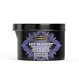 Pheromone Infused Massage Oil Candle for Pure Relaxation- 6oz- Moisturizing Coconut Oil, Essential Oil Blend Body Massage Candle for Home Spa- Amazing Gift for Women & Men (Blue Lotus) Unisex