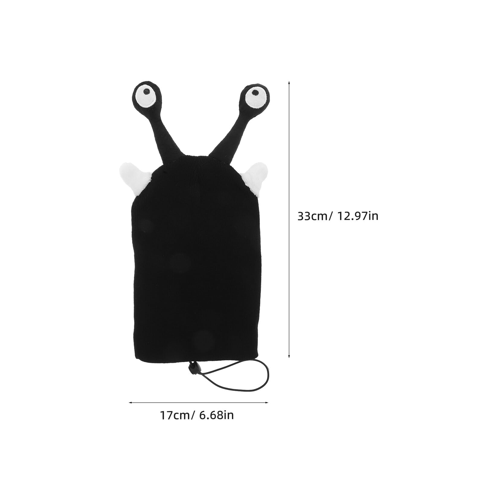 VICASKY 2 Pezzi Copricasco da Sci e Moto in Maglia con Tentacoli Cartone Animato, Set Elasticizzato, Protezione Invernale Antivento, Compatibile la Maggior Parte dei Caschi Sportivi