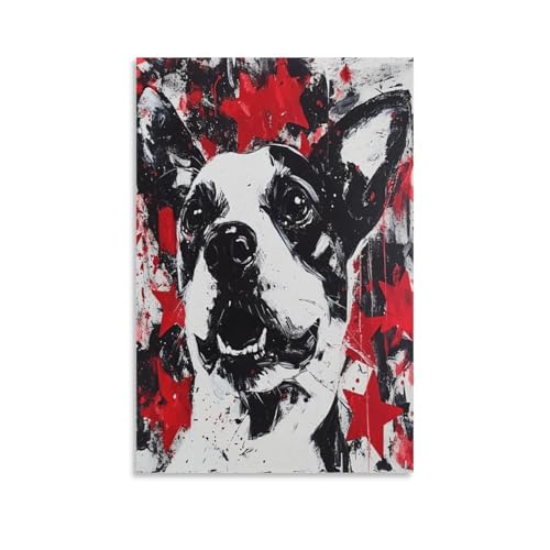 Cuadros en lienzo dalmatianoo de alta calidad pintura póster decorativo 50x75