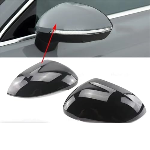 Couvercle de rétroviseur latéral Passat Arteon aspect carbone - 2