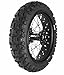 DELI TIRE Schlauchlos Motorradreifen Enduro 130/70-17 Hinterrad - Ganzjahresreifen 62 S für Cross Enduro und Tourenmotorrad SB-107 BRUTAL - Allwetterreifen TL – ideal für Spikes - Reifen für Touren