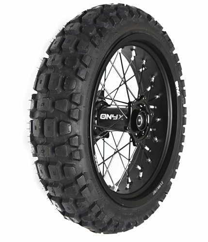 DELI TIRE Schlauchlos Motorradreifen Enduro 130/70-17 Hinterrad - Ganzjahresreifen 62 S für Cross Enduro und Tourenmotorrad SB-107 BRUTAL - Allwetterreifen TL – ideal für Spikes - Reifen für Touren
