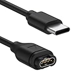 Amzpas USB-C Caricatore per Garmin Instinct 2 Solar - Veloce Cavo di Ricarica USB C Compatible con Instinct 2