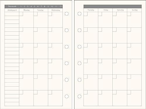 WBway 蒠tB ~j6 TCY  }X[ XPW[ 6 un߂v tȂ^Cv jn܂ |PbgTCY VXe蒠 tB e44 2025 2026 A7