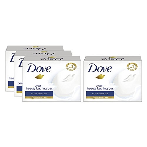 Image of Dove Cream Beauty Bathing Bar, 75g (Buy 3 Get 1 Free)