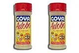 VALUE 2-Pack 16oz Total - Adobo WITH Pepper Bundle - Seasoning Adobo WITH Pepper Goya, 8 oz Each, Re