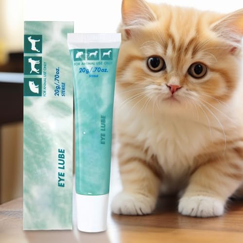 Pet Eye Salbe 20g - Augenpflege für - Hautfreundliche Salbe für Saisonschutz Mehrkatzenhaushalt Alltagsroutine Tierarzt Draußen Drinnen