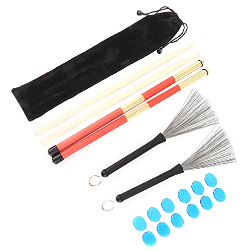 Kit de baquetas de madera de arce para batería miniatura 7