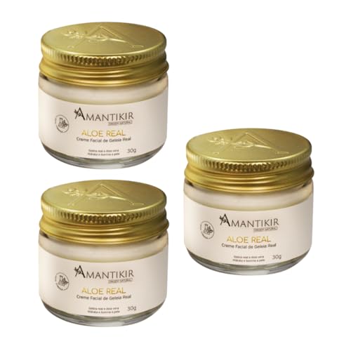 Kit 03 Cremes Hidratantes Faciais Aloe Real 30g
