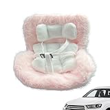 Generisch Puppen-Autositz,Autositz Für Kuscheltiere | Auto Spielzeug Deko Mit Belüftung Und Clip Für Wohnmobile Und Pkw
