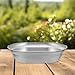 Zxpjkyu Stainless Steel Mixing Bowl Camp Bowl Easy Cleaning Camping Accessories Dinnerware for Picnic Cooking Backpacking Barbecue