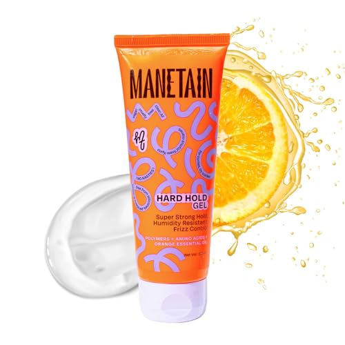 Image of Manetain Hard Hold Curl Gel 100ml for Curly Hair & Wavy Hair | Strong Hold Curly Hair Gel for Women | Frizz Control, Long‑Lasting Definition & Shine | Humidity‑Resistant, Vegan, Silicone‑Free