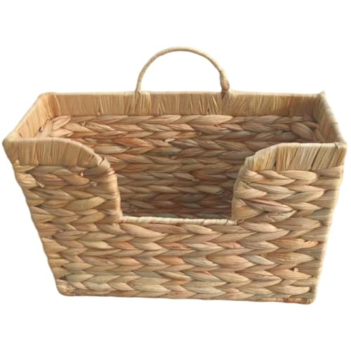 Panier suspendu tissé pour gagner de la place avec rangement rotin - 8