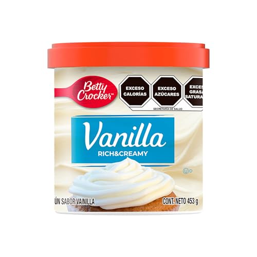 Recopilación de Pastel suandy que puedes comprar esta semana. 43 Betty Crocker Crema Rich & Creamy 453 g