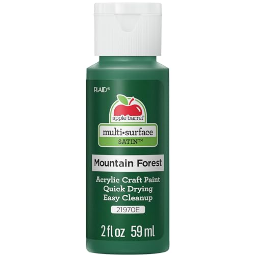 Image of Apple Barrel Multi Surface Acrylic Paint, 2 oz, Mountain Forest 2 Fl Oz