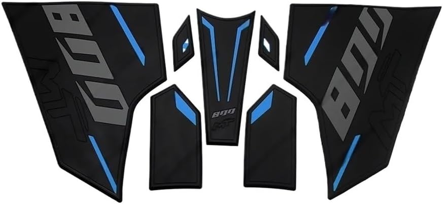 Tank Traction Pad Motorcycle Side Decal Gas Protector Anti Slip Sticker Tank Traction Pad for 800MT 800 MT 800mt