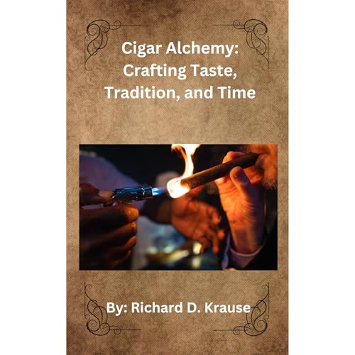 Cigar Alchemy: Crafting Taste, Tradition, and Time Audiolibro Por Richard Krause arte de portada