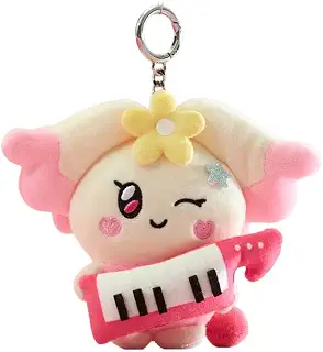 ATEEZ - MIGHTEEZ ddanyo ROCK THE STAGE ROCKSTAR PLUSH KEYRING