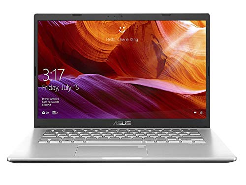 ASUS VivoBook 15 M509DA-EJ740T AMD Quad Core Ryzen 3-3250U 15.6-inch FHD Compact and Light Laptop (4GB RAM/256GB SDD/Windows 10/Integrated Graphics/FP Reader/1.9 kg), Transparent Silver