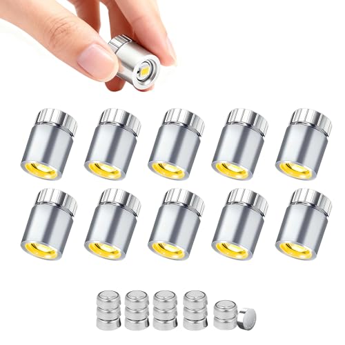 ALEGRE® Mini Led Licht,10 Stk Mini Led Lichter für Puppenhaus Licht,...